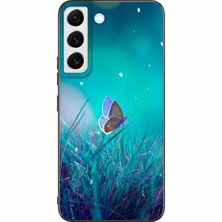 Samsung Galaxy S22+ 5g Svart Skal Magical Butterfly