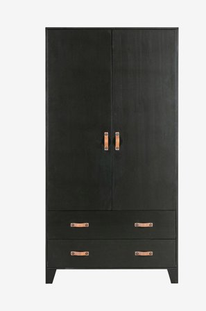 WOOOD - Garderob Dian - Svart - Garderober - Från Homeroom