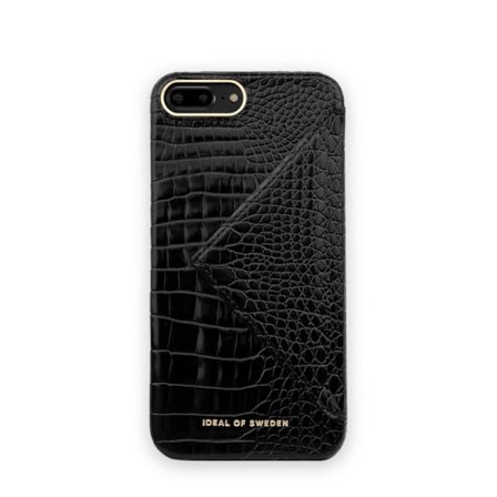 Statement Case iPhone 8 / 7 / 6 / 6S Plus Neo Noir Croco