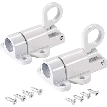 2 stk. Aluminium Lukkemekanisme, Bounce Lås, Fjederbelastet Bounce Lås