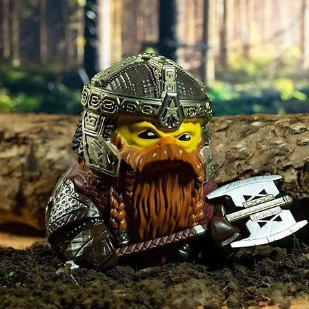 Ringenes Herre Episk And-serie | Samlergummiand, den perfekte gaven til fans og samlere**Gimli