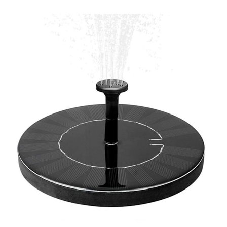 Solfontän Flytande solpanel Vattenpumpar Fontän för trädgårdsdekoration Liten damm Pool Fish Tank