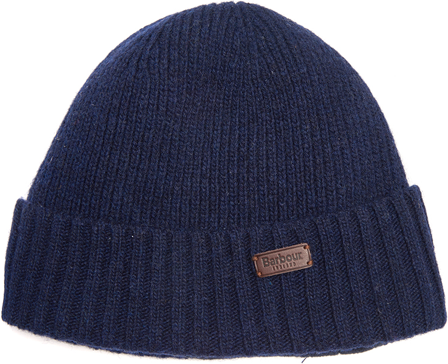 Barbour Carlton Beanie pipo, tummansininen
