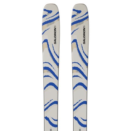 Salomon - Skis Freeride unisexe Qst 106 Almond Milk - Almond Milk / Race Blue / Black