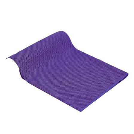 Køle Håndklæde Farvefast Letvægts Is Blød Åndbar Chilly Håndklæde til Yoga Sport Løbetræning Fitness Træning Lilla 30x90cm/11.81x35.43in