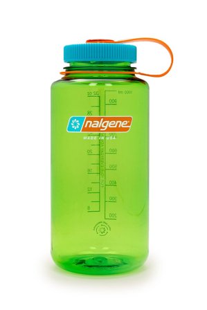 Nalgene Wide Mouth Drikkedunk Pear 1000 ml, Sport & Velvære, Drikkedunke & Shakers, Drikkedunke