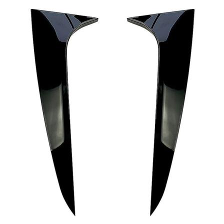 Til- X4 G02 2019-2020 Bagagerums Side Vinge Tag Spoiler Klistermærker Trim Cover Gloss Sort