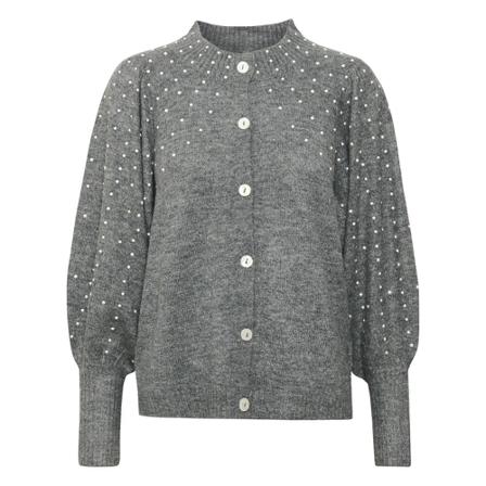 Culture CUoana Vest , Grijs , Dames , Maat: 2XL Vesten
