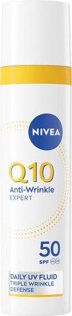 NIVEA Q10 Anti-Wrinkle Expert Daily UV Fluid SPF50, Skincare, Ansigtspleje, Dagcreme