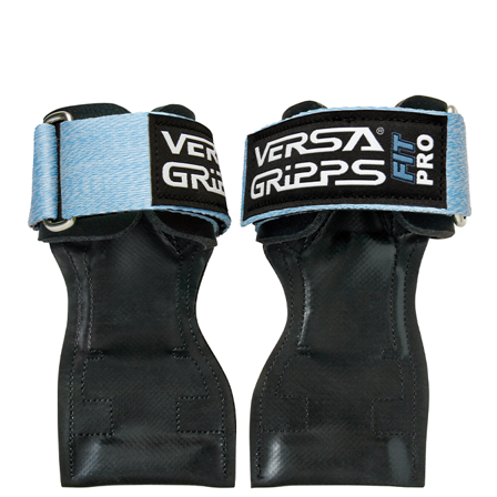 Lifting Straps & greb Versa Gripps FITPRO Blue Hydrangea - Bodyman.dk