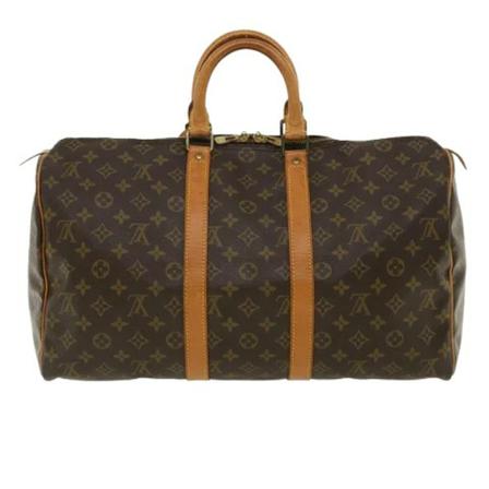 Louis Vuitton Vintage, Pre-owned Canvas travel-bags Bruin, Dames, Maat:ONE Size