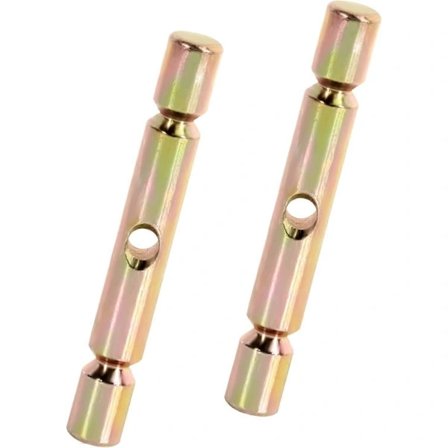 2 professionelle saksebolte til Polaris ATV Glacier sneplove, reservedele