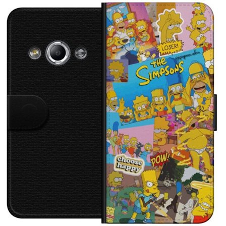 Yhteensopiva Lompakkokotelo Samsung Galaxy Xcover 3 The Simpsons Collage Retro Cartoon Pop Art