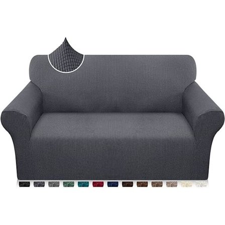 Högstretch Soffaöverdrag 2-sits Ultra Mjuk Stilren Soffaöverdrag