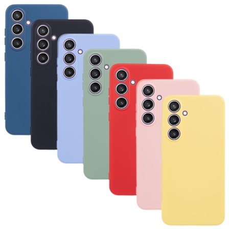 SKALO Samsung S24 FE Ultratynd TPU-skal - Vælg farve