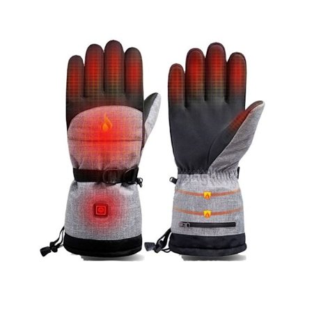 Elektriskt Uppvärmda Handskar för Män och Kvinnor, 3 Värmegrader, Upp till