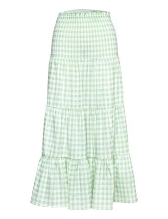 Kajsa Skirt Langt Skjørt Multi/mønstret Gina Tricot