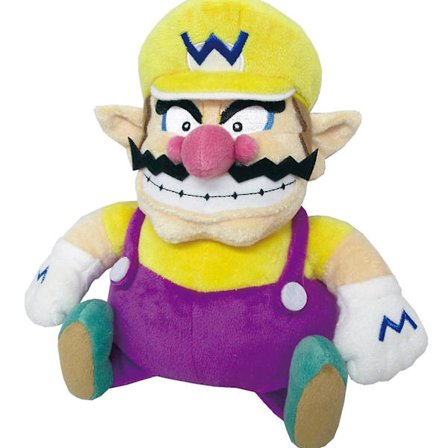 Super Mario All Star Collection 1421 Wario Plysj, 25 cm, Flerfarget{ROG}