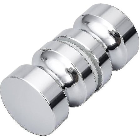 Dusjdørhåndtak i aluminiumslegering, par, knotthåndtak for dusjdør (LGL)