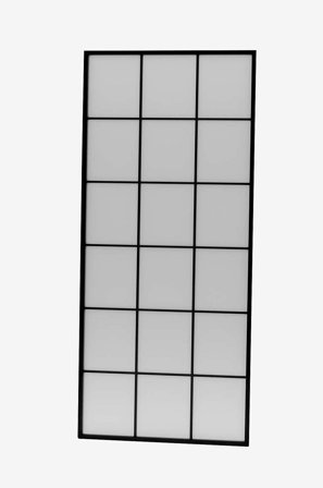 Hanah Home - Cheval Mirror Karex - Svart - Store speil - Fra Homeroom