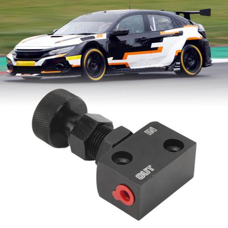 Aluminium Bremsfordelingsventil Prop Bremsfordeling Justerbar Universal for Racingbil