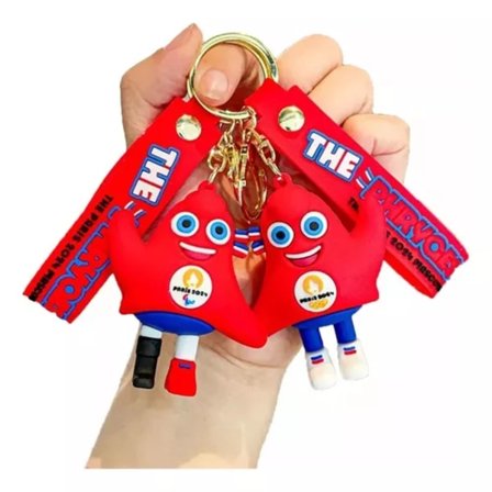 Nyckelringar Paris OS 2024 Souvenir Present