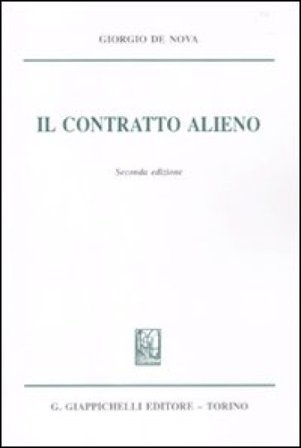 Il contratto alieno Giorgio De Nova