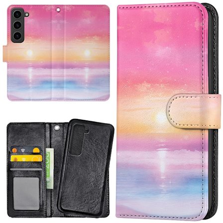 Samsung Galaxy S23 Plus - Plånboksfodral/Skal Sunset