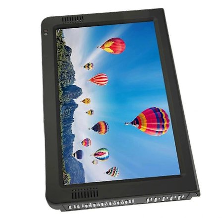 Bærbar TV 10 tommer Højfølsom tuner Genopladelig ATSC Digital-TV til bil udendørs[CO]