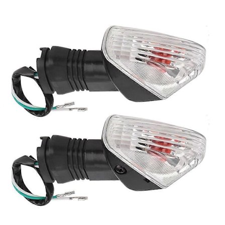 2st Motorcykel Blinkers Ljus Blinkersindikator Lampa Passar Kawasaki ZX6R ZX9R