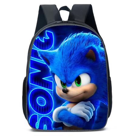 2024 Uusi 16 tuuman Sonic Backpack -lasten koululaukku