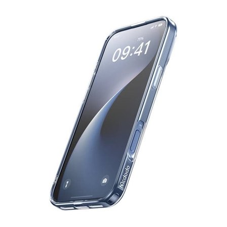 McDodo PC-4923 Magnetisk etui til iPhone 16 Pro Max (gennemsigtig)