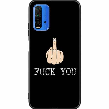 Xiaomi Redmi 9t Svart Skal Fuck You