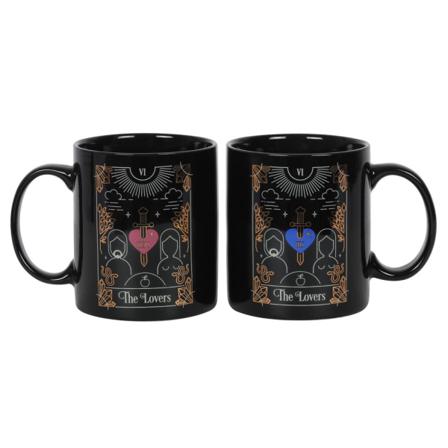 Något Annorlunda The Lovers Tarot Mugg Set (paket Med 2) One Si