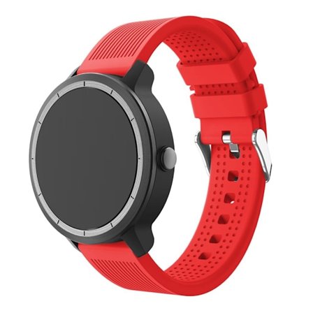 Garmin Vivoactive 3 silikoninen kellonauha - Punainen