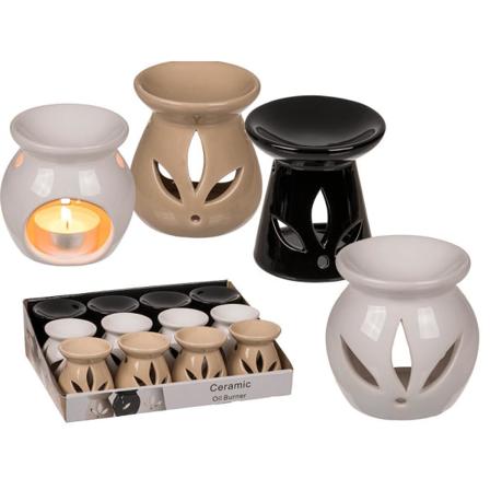 2-Pak Aromalampa for Duftkager / Vokskage Beige