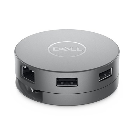 DELL Mobile Adapter DA310 multiportadapter - USB-C - VGA, HDMI, DP, USB-C - 1GbE