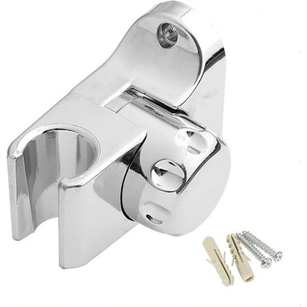 1 Stykke Justerbart Dusjfeste Dusjhodeholder Dusjveggfeste Dusjhodeholder Erstatning for Baderomsvegg