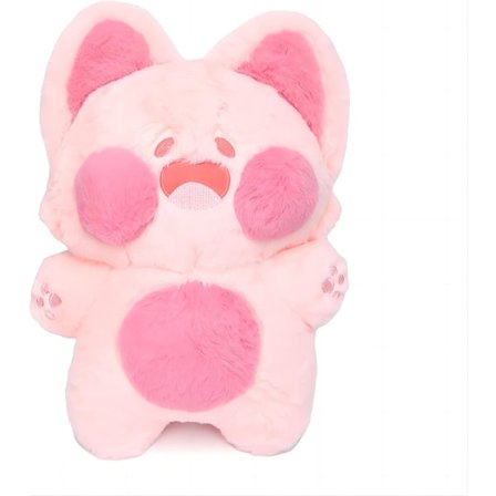 IC Katteplys Kawaii-legetøj, Kæledyrslegetøj til Kat, Blød Pude til Kat, Sød Katteplysgave til Kæreste og Børn (24 tommer)