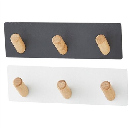 2 magneettista koukkua, magneettinen naulakko 3 koukun kanssa sisä- ja ulkokäyttöön, keittiöön, avaintelineeseen, jääkaappiin, uuniin