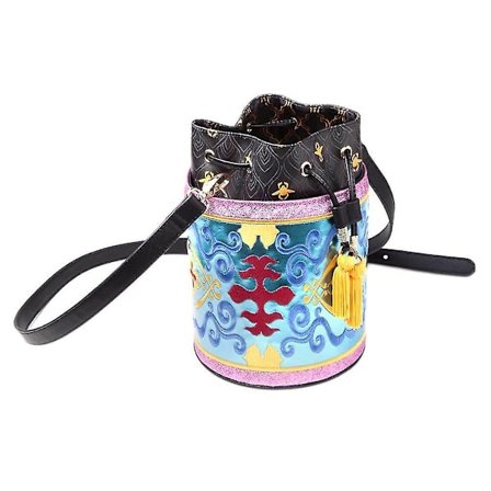 Aladdin Magic Carpet Glitter Snørestreng Bøtteveske