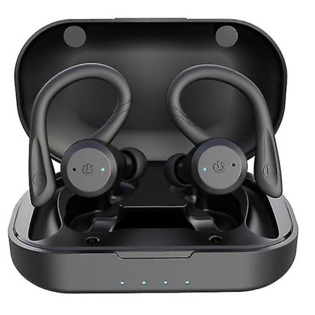20 timers spilletid Svømming Vanntette Bluetooth-hodetelefoner Dual Wear trådløse sportshodetelefoner Tws Ipx7-øretelefoner Stereo - Perfet black