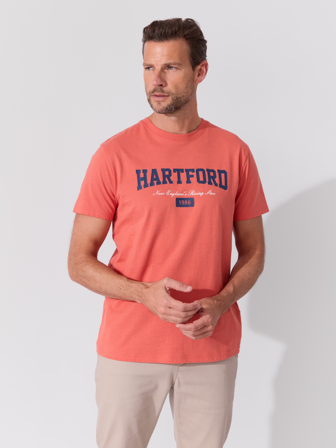 MATCH - Hartford t-skjorte - Redford - Str. XXXL - Herre - T-skjorter & Piqué - Oransje - 100% bomull