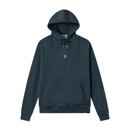 Les Deux, Mini Encore Hoodie Blauw, Heren, Maat:XL,Katoen