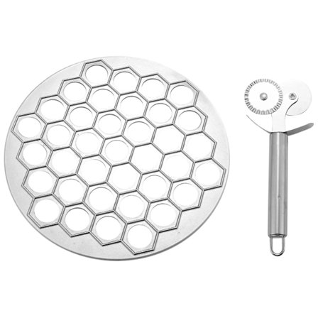 Maker Venäläinen Pelmeni Muotti Pelmeni Metalli Muotti Taikina Ravioli Pasta Kaksois Leikkuri Keittiölle