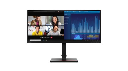 Lenovo ThinkVision P34w-20 - LED-skjerm - kurvet - 34.14"