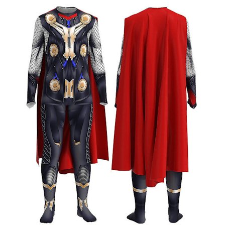 Avengers Thor Halloween Scene Kostume - Perfekt