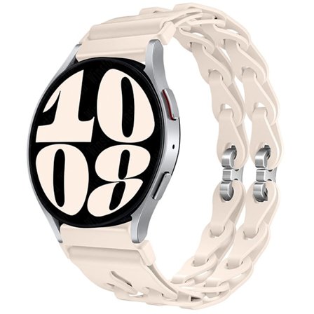 22mm 20mm Kedjearmband för Samsung Galaxy Watch 7 6 5 4 6Classic Silikonarmband för Huawei GT4 3Pro för Amazfit GTR 4/GTS Armband