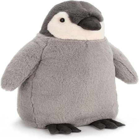 Jellycat Percy Pingvin Kæledyr, Medium 24 cm - Fugleplyslegetøj - Klassisk Børnegave