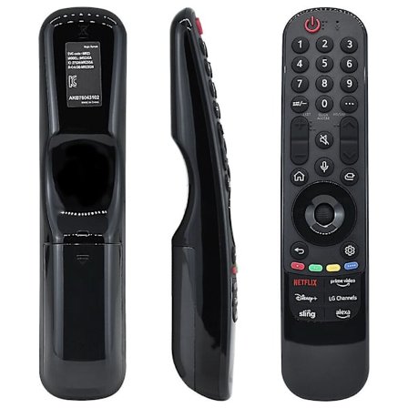 Mr23ga Akb76043102 Til Lg Lcd Voice Magic Tv-fjernbetjening 86qned80 [DB]